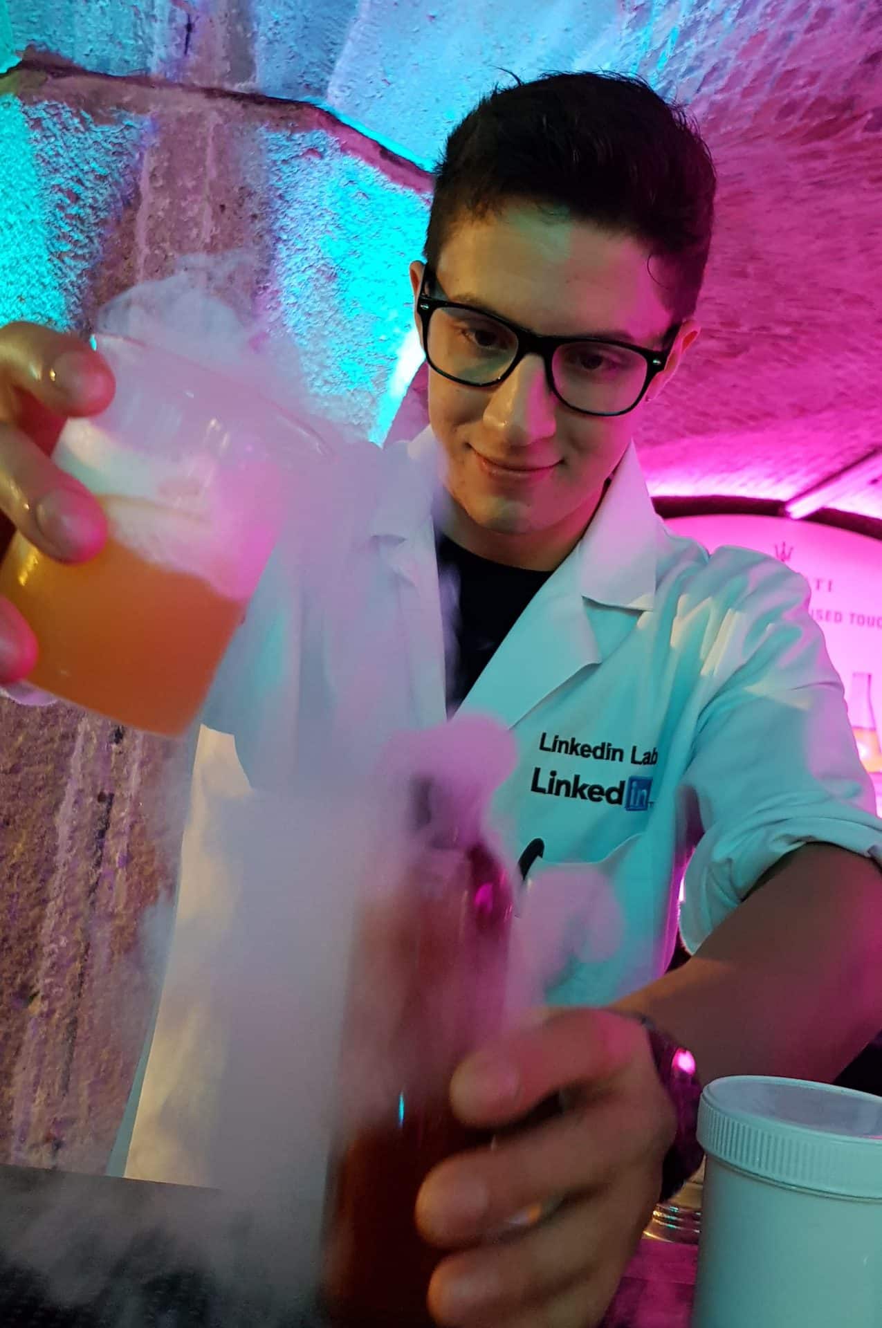 Cocktail Brand Activation using Molecular cocktails