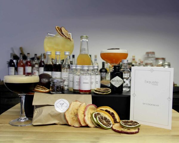 Cocktail 'Favourites' Ingredient Box for virtual events and corporate gifting
